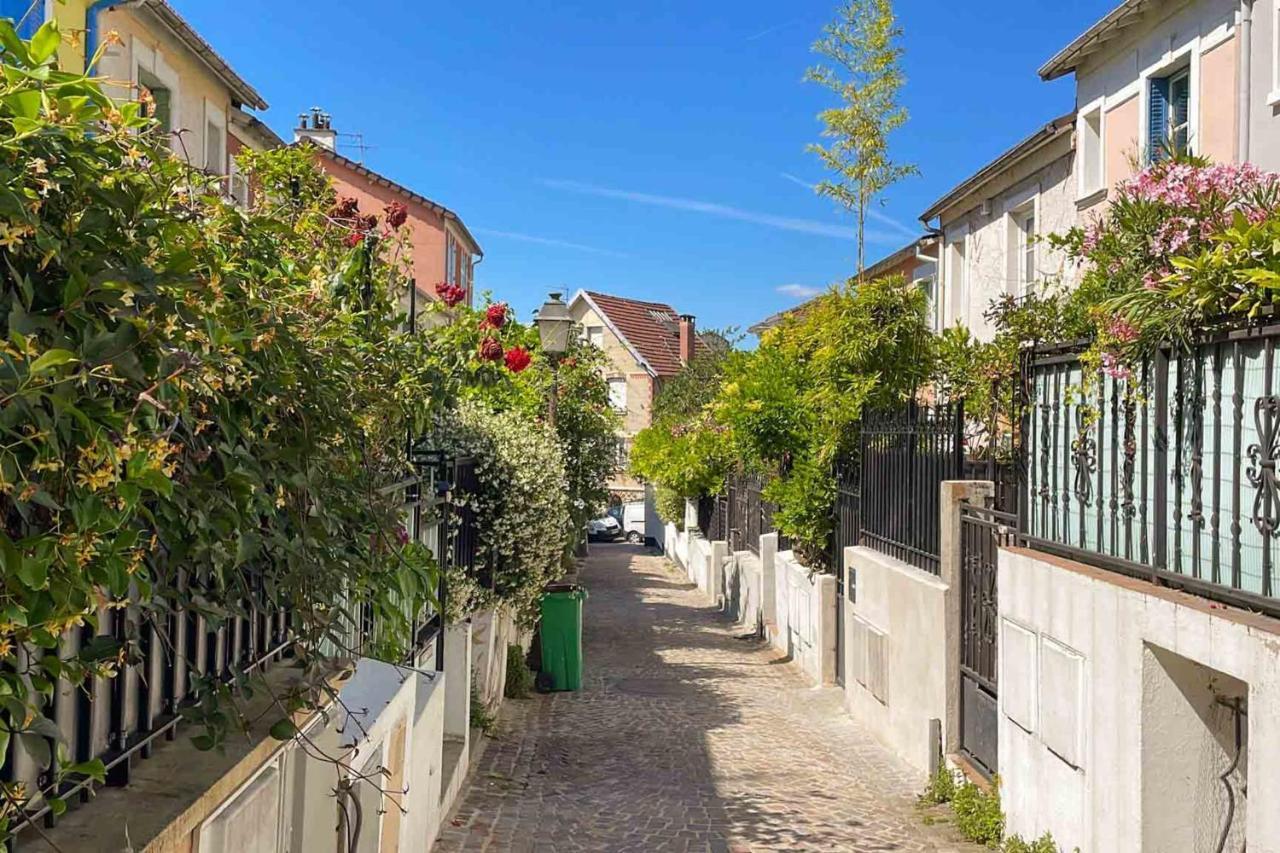 Charming Townhouse With Garden In The City Of Love Paris Dış mekan fotoğraf