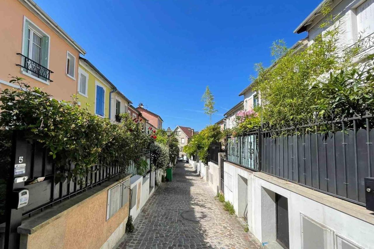 Charming Townhouse With Garden In The City Of Love Paris Dış mekan fotoğraf